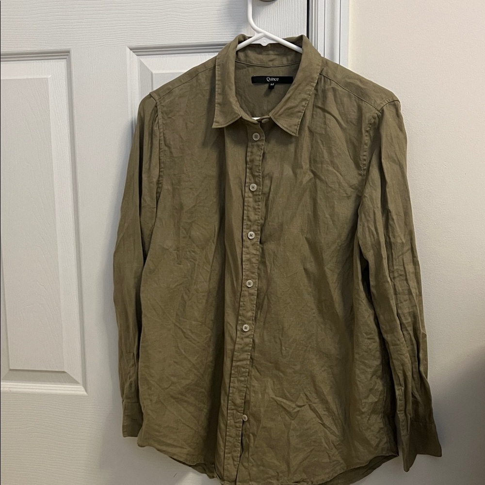 Quince Linen Button Down Shirt